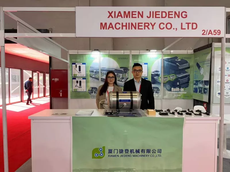 Xiamen Jiedeng Machinery at Busworld Turkey